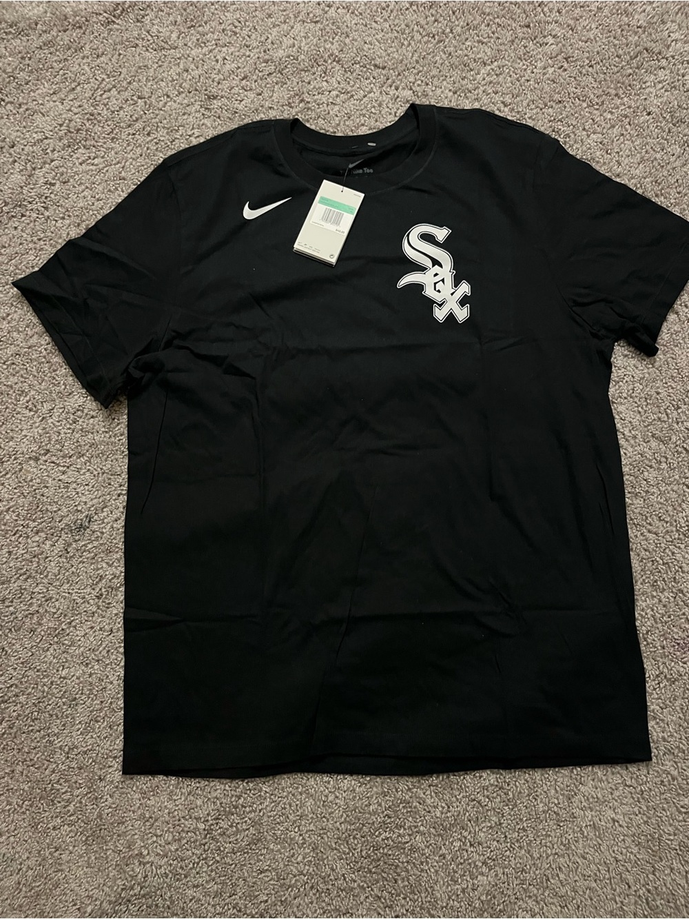 Nike Chicago white socks Anderson # 7 size XL